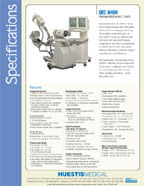 remanufactured OEC 9400 C-arm spec sheet