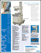 remanufactured GE AMX 4 portables spec sheet